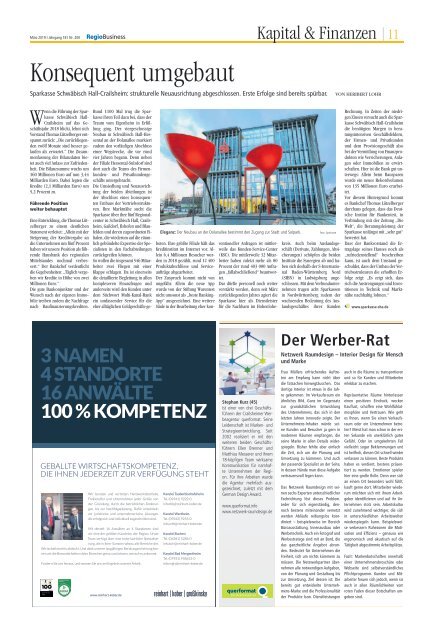 RegioBusiness Nr. 200 - März 2019