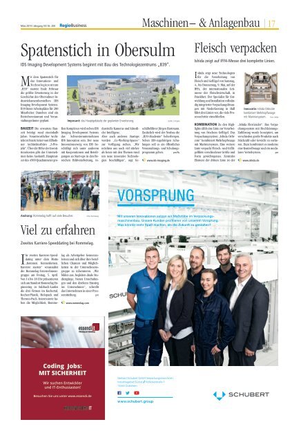 RegioBusiness Nr. 200 - März 2019