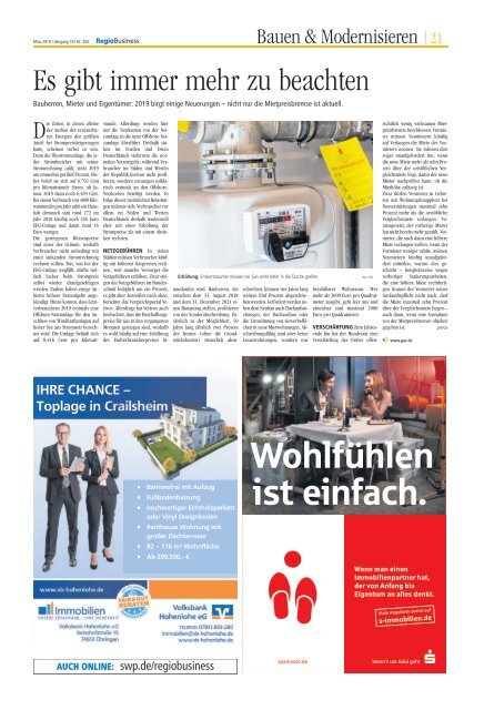 RegioBusiness Nr. 200 - März 2019