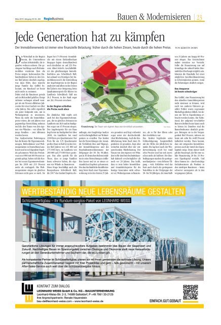 RegioBusiness Nr. 200 - März 2019