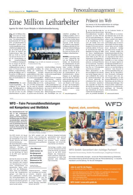 RegioBusiness Nr. 200 - März 2019