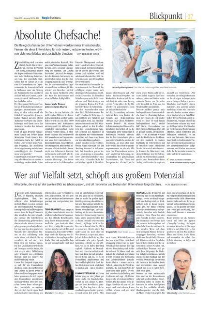 RegioBusiness Nr. 200 - März 2019