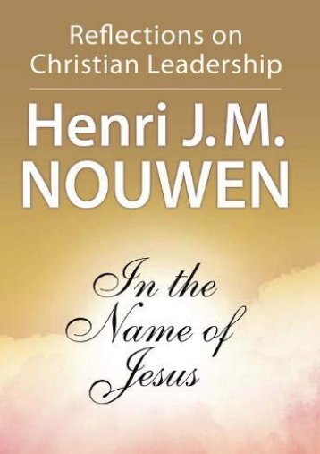 Downlaod In the Name of Jesus: Reflections on Christian Leadership E-book full