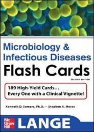 full download Lange Microbiology and Infectious Diseases Flash Cards, Second Edition (LANGE FlashCards) Epub