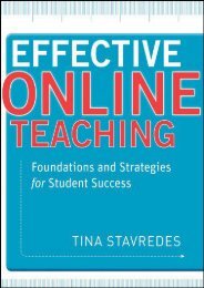 Downlaod Effective Online Teaching: Foundations and Strategies for Student Success Pdf books