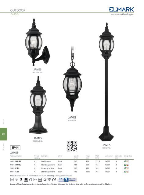 Outdoor lighting