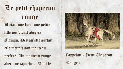 LIVRE DE CONTES