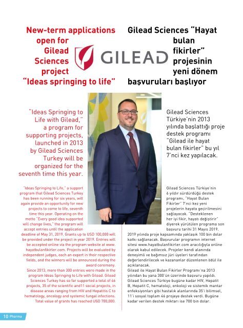 Pharma Turkey March / April  2019