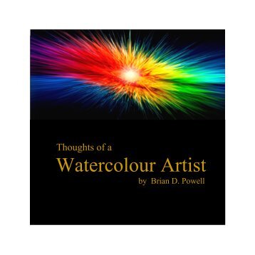 Thoughts of a Watercolour Artist