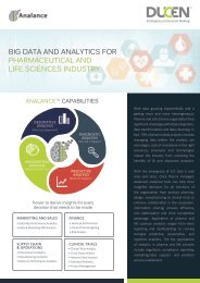 Big Data and Analytics for Pharmaceutical and Life Sciences Industry