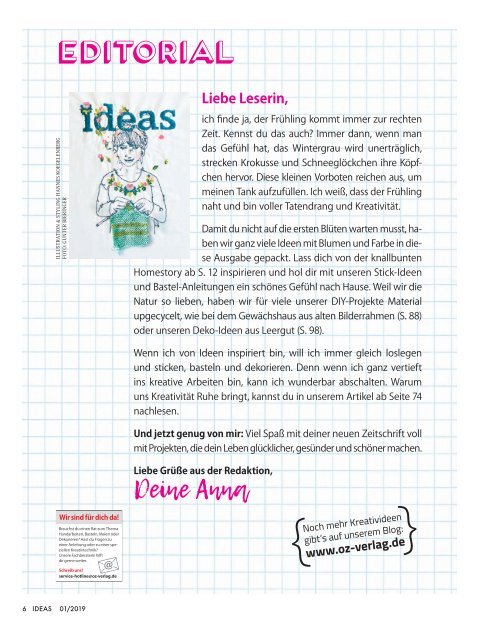 Leseprobe Ideas Nr. 1/2019