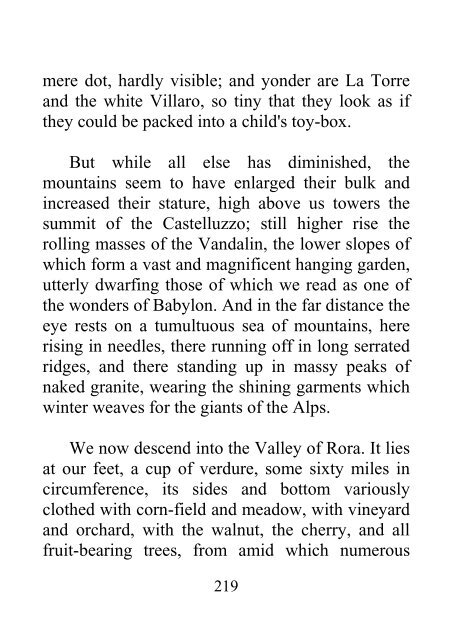 Protestantism in the Waldensian Valleys - James Aitken Wylie