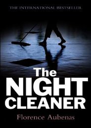 [+]The best book of the month The Night Cleaner  [FREE] 
