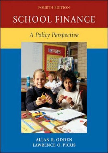 [+]The best book of the month School Finance: A Policy Perspective  [READ] 