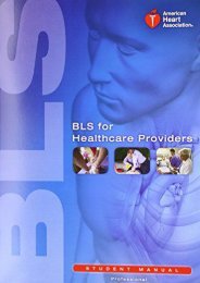 [+]The best book of the month BLS for Healthcare Providers Student Manual (AHA, BLS for Healthcare Providers Student Manual) [PDF] 