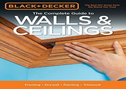 Pdf Top Trend Black Decker The Complete Guide To Walls
