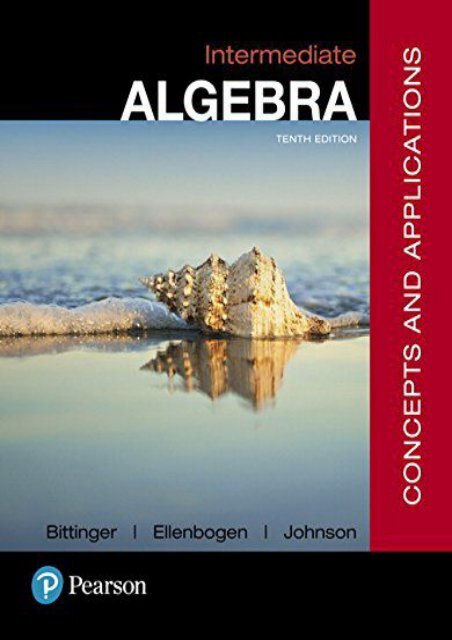 [+][PDF] TOP TREND Intermediate Algebra: Concepts and Applications  [NEWS]