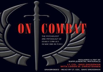 [+][PDF] TOP TREND On Combat: The Psychology and Physiology of Deadly Conflict in War and in Peace  [NEWS]