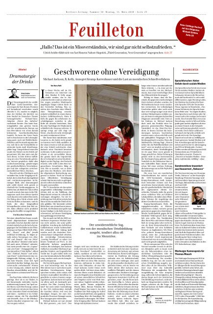 Berliner Zeitung 11.03.2019