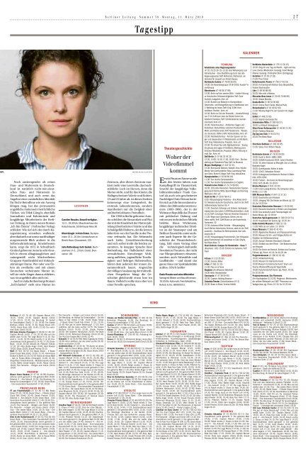 Berliner Zeitung 11.03.2019