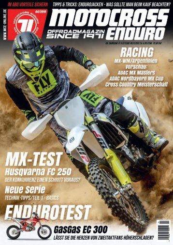 Motocross Enduro Ausgabe 04/2019
