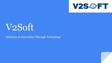 V2Soft | IT Solutions, Staffing, Service and Outsourcing Company