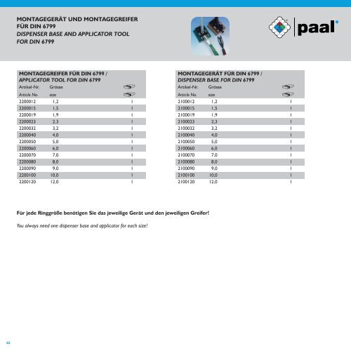 Paal Unternehmensgruppe - Katalog 2019
