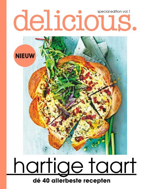 Inkijkexemplaar delicious.special edition 'hartige taart'