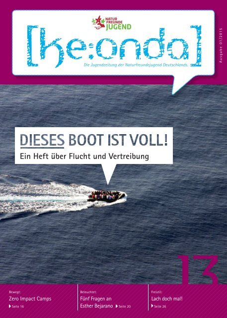 [ke:onda] Dieses Boot ist voll!