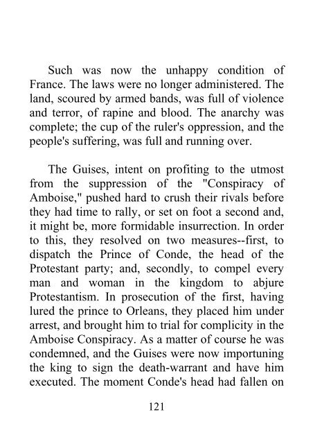 Protestantism in France From Death of Francis I to Edict of Nantes - James Aitken Wylie