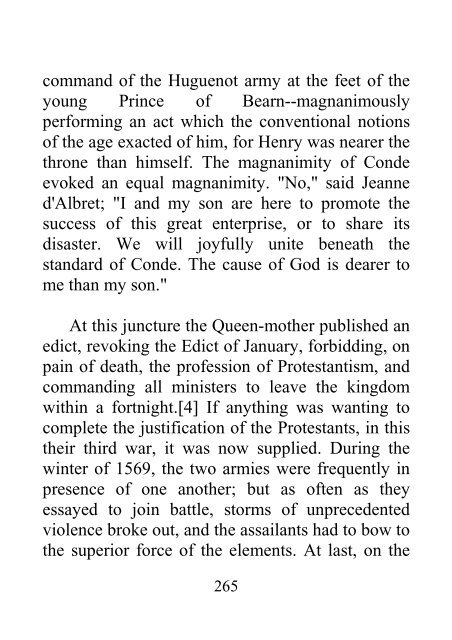 Protestantism in France From Death of Francis I to Edict of Nantes - James Aitken Wylie