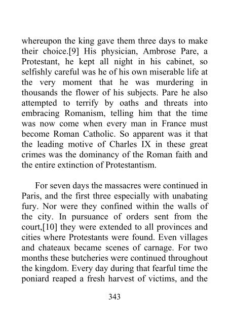 Protestantism in France From Death of Francis I to Edict of Nantes - James Aitken Wylie