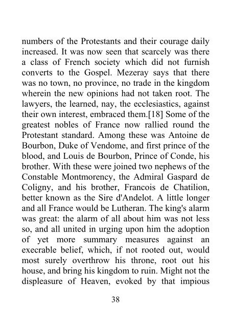 Protestantism in France From Death of Francis I to Edict of Nantes - James Aitken Wylie