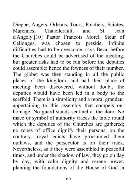 Protestantism in France From Death of Francis I to Edict of Nantes - James Aitken Wylie