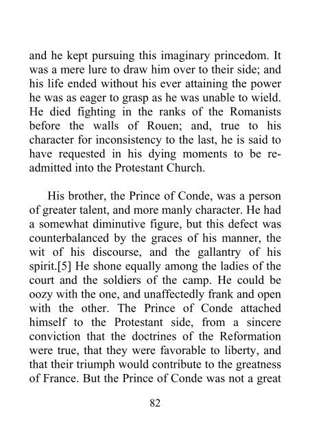 Protestantism in France From Death of Francis I to Edict of Nantes - James Aitken Wylie