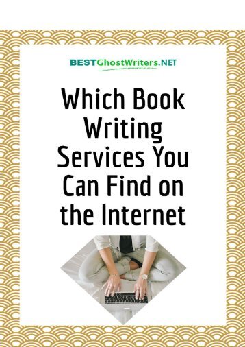 Which Book Writing Services You Can Find on the Internet