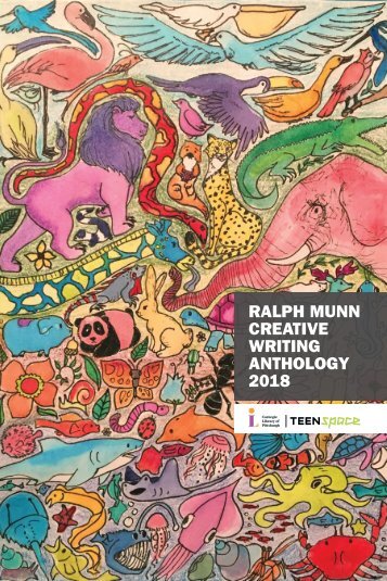 2018 Ralph Munn Creative Writing Anthology