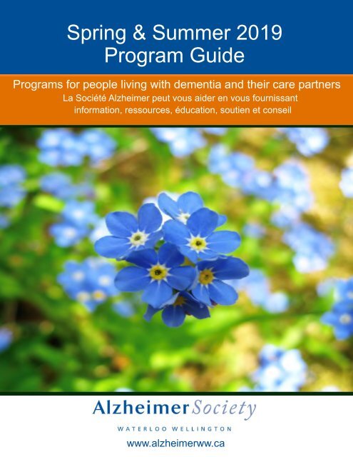 ASWW Spring &amp; Summer 2019 Program Guide