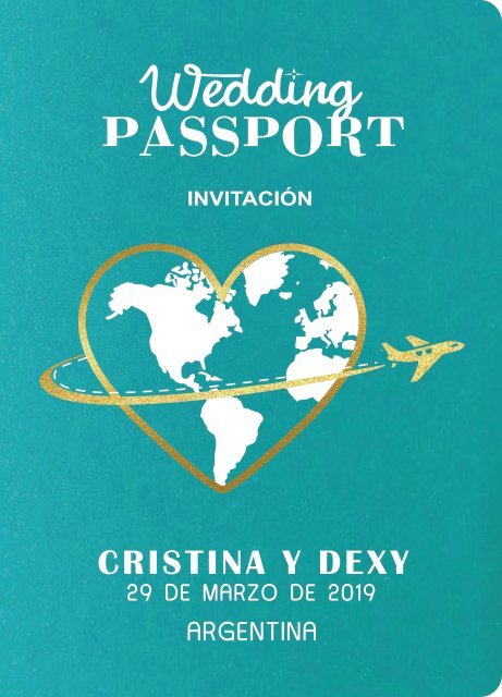 invitacion boda cris y dex