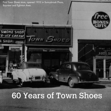 60 Years of Town Shoes