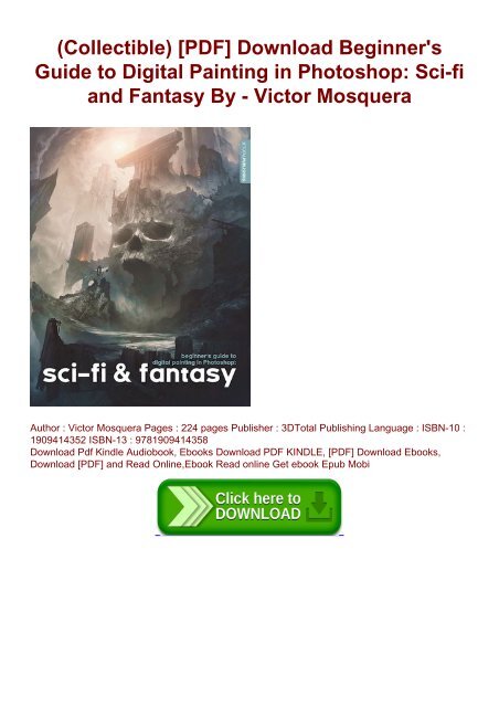 (Collectible) [PDF] Download Beginner's Guide to Digital Painting in