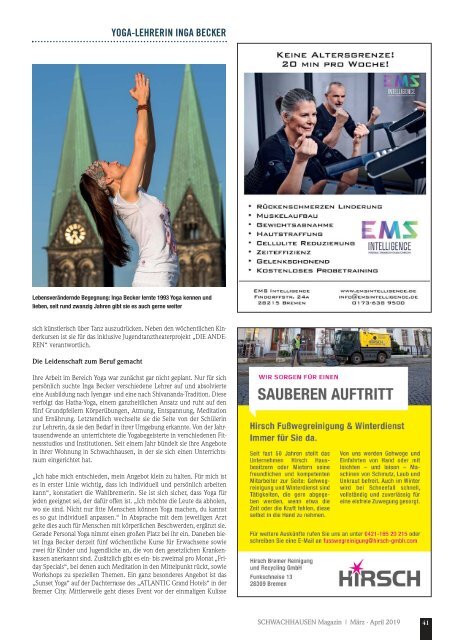 SCHWACHHAUSEN Magazin | März-April 2019