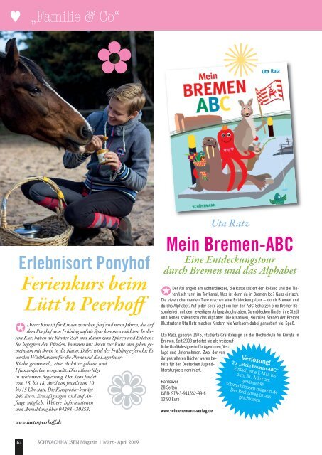 SCHWACHHAUSEN Magazin | März-April 2019