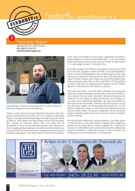 FINDORFF Magazin | März - April 2019