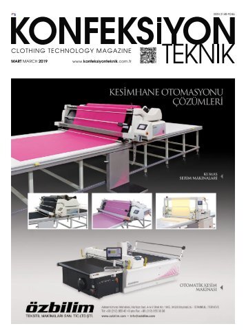 Konfeksiyon  Teknik Mart 2019