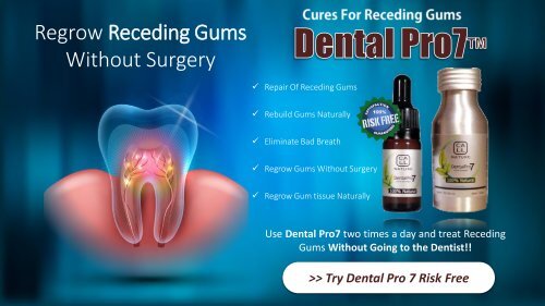 Regrow Receding Gums At Home