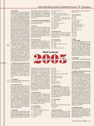 2005 Jahresinhaltsverzeichnis - Eisenbahn-Kurier