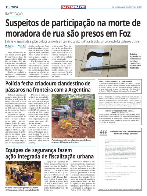 GAZETA DIARIO 820