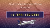 Dial United Airlines Phone Number