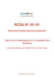 101-01 Exam Dumps - Riverbed Human Resource Management Exam Questions PDF